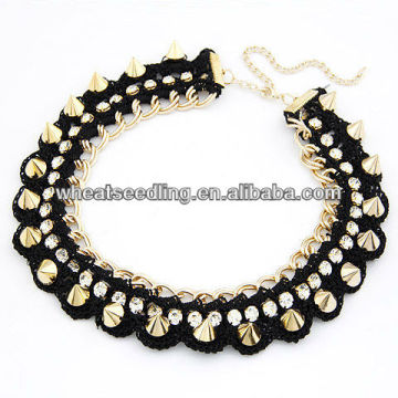 Nuevo diseño remache accesorios collar LS-126